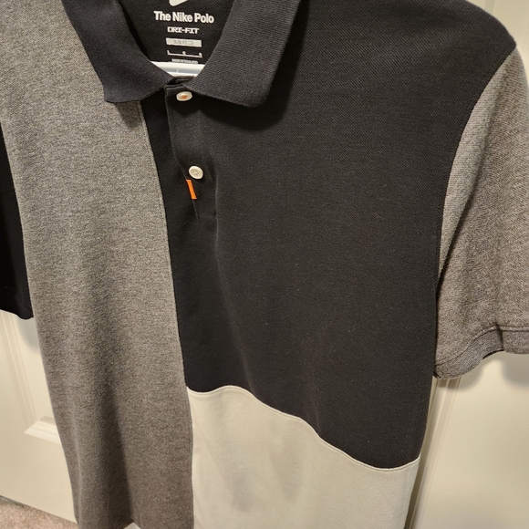 Men's Nike Dri-Fit Polo Shirt Size L- Like New! - Picture 3 of 7